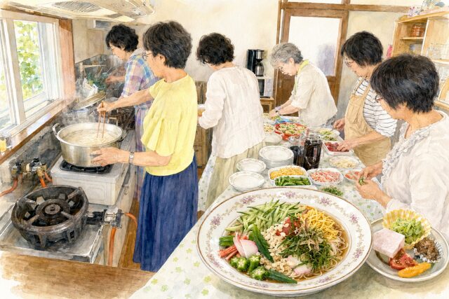 吉岡伝道師を囲んでのアイキャッチ画像